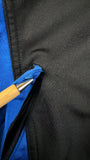 Vintage Adidas Sportjacke 90s Training Blau Schwarz D6 M