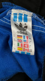 Vintage Adidas Sportjacke 90s Training Blau Schwarz D6 M