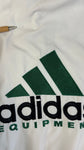 Vintage Adidas Equipment Sportjacke 90s Weiß Schwarz D7 L