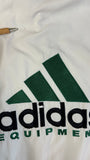 Vintage Adidas Equipment Sportjacke 90s Weiß Schwarz D7 L