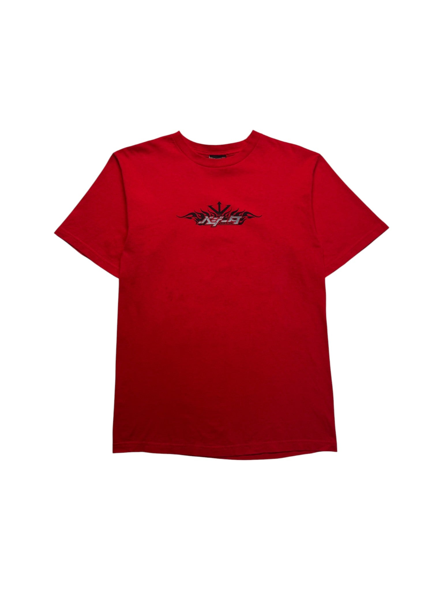 2002 Dragon Ball Z Shirt Vegeta Rot M