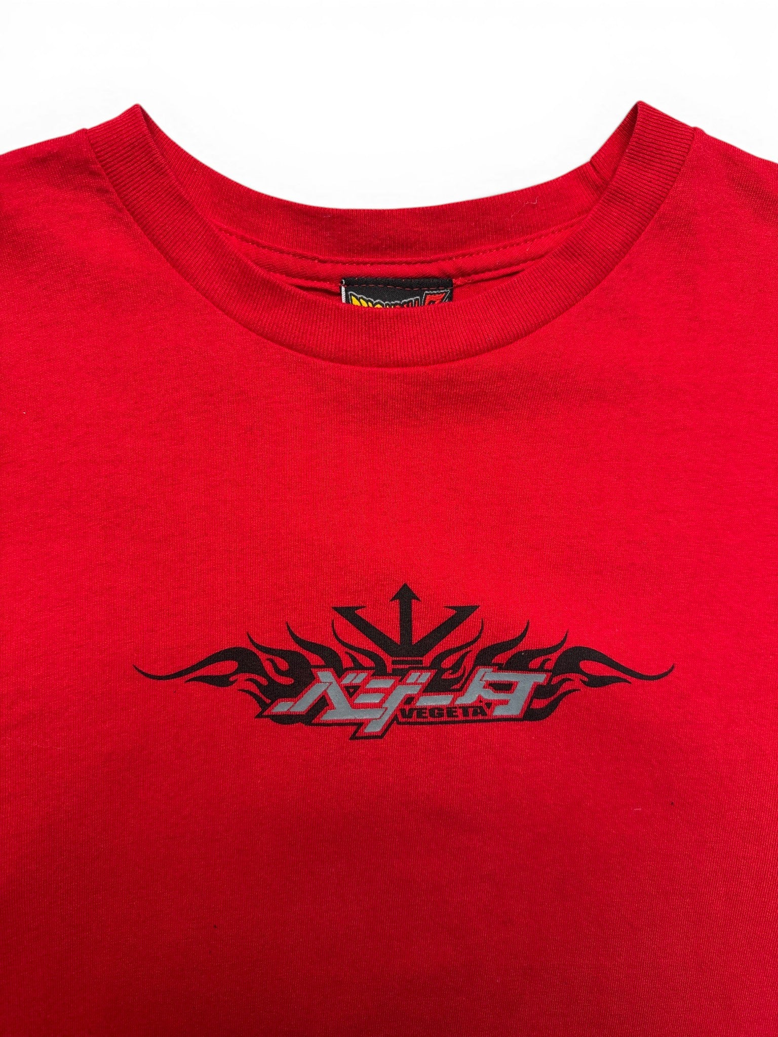 2002 Dragon Ball Z Shirt Vegeta Rot M