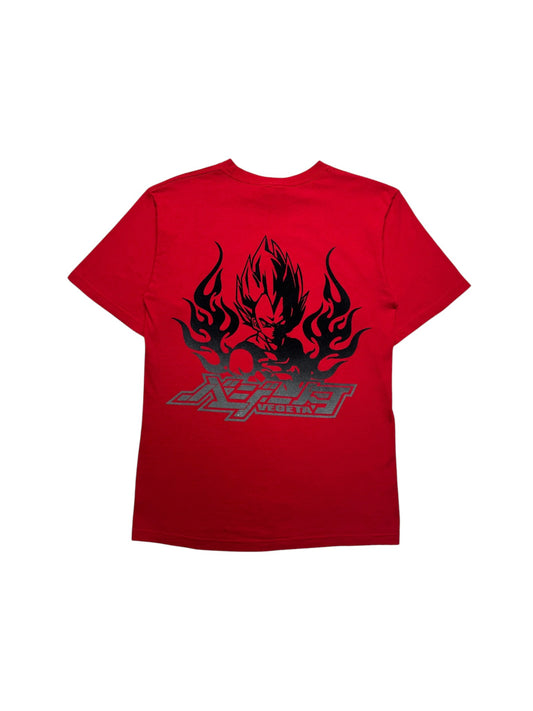 2002 Dragon Ball Z Shirt Vegeta Rot M