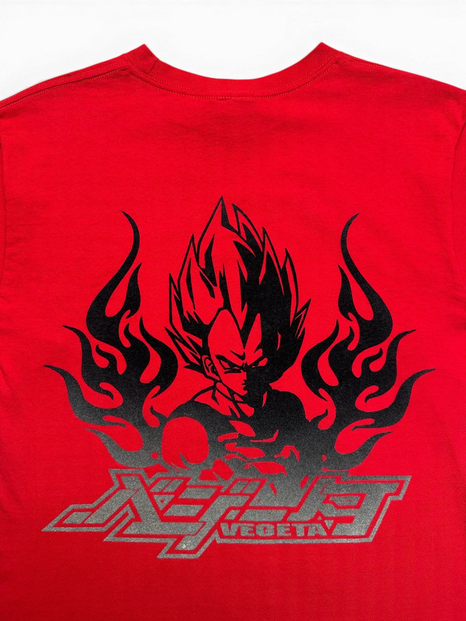 2002 Dragon Ball Z Shirt Vegeta Rot M