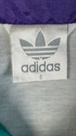 Vintage Adidas Sportjacke 90s Nylon Türkis D8 L-XL