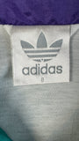 Vintage Adidas Sportjacke 90s Nylon Türkis D8 L-XL