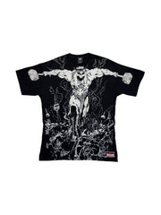 2008 WWE Shirt Tripple H WWE AOP Schwarz XL