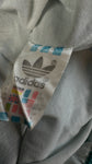 Vintage Adidas Sportjacke 90s Nylon Türkis D8 L-XL