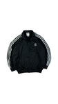 Vintage Adidas Sportjacke 90s Firebird Schwarz D5 M