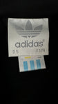Vintage Adidas Sportjacke 90s Firebird Schwarz D5 M