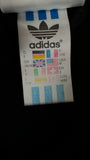 Vintage Adidas Sportjacke 90s Firebird Schwarz D5 M