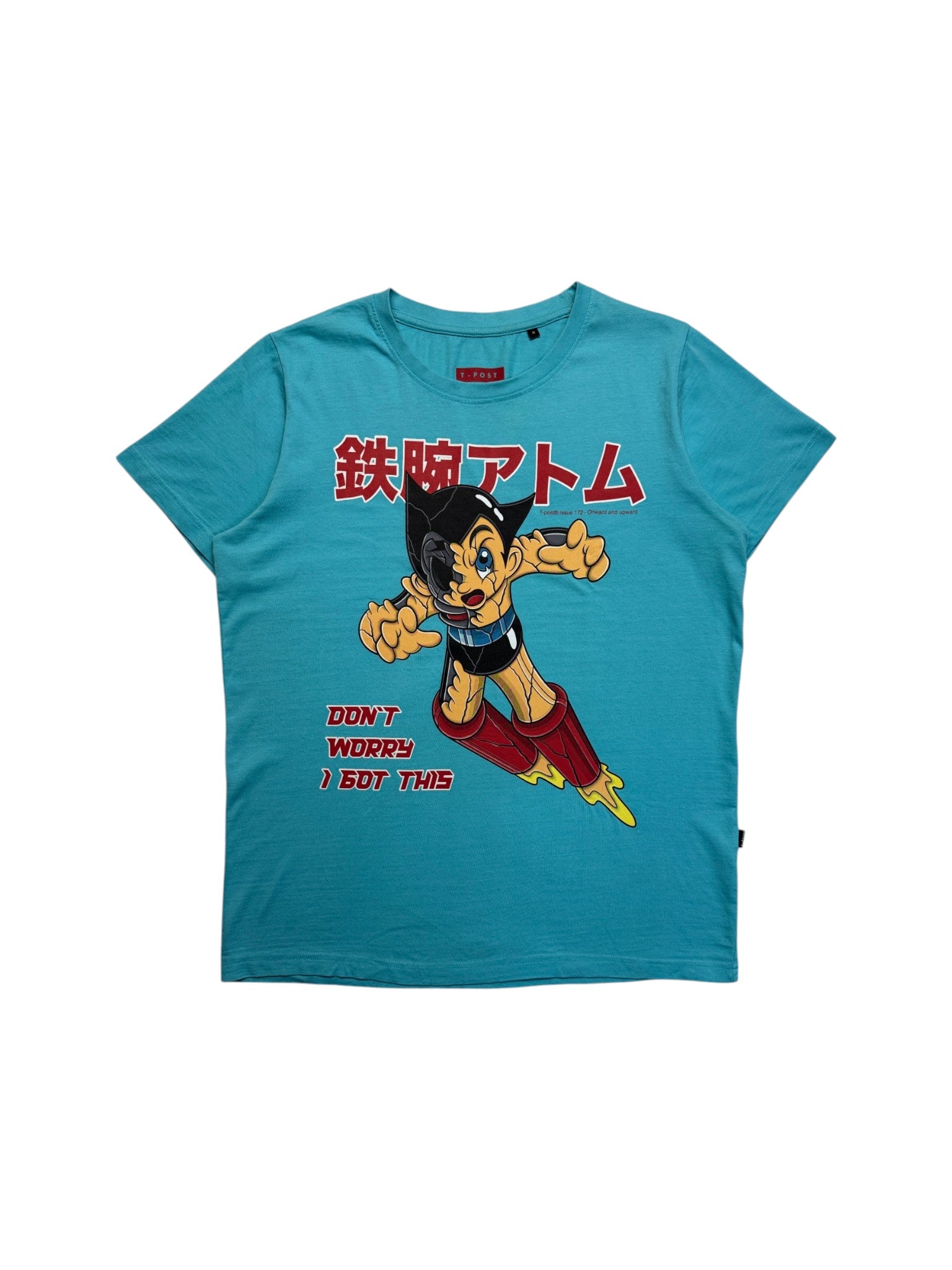 10s T-Post Shirt Astro Boy Issue 172 Blau