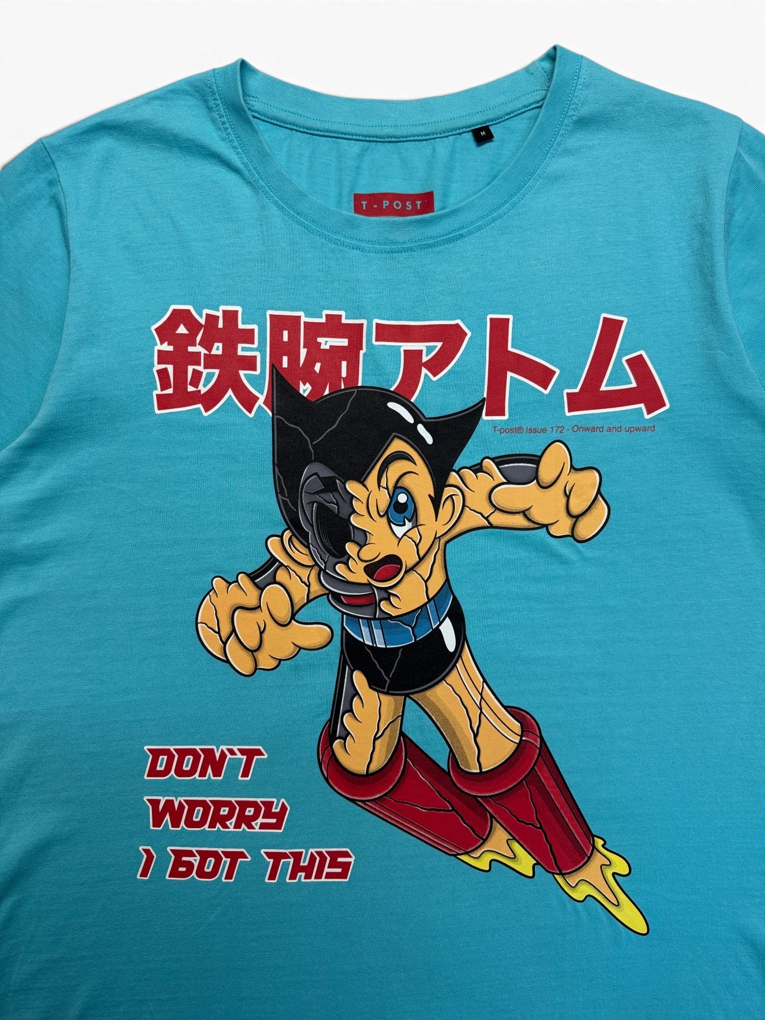 10s T-Post Shirt Astro Boy Issue 172 Blau