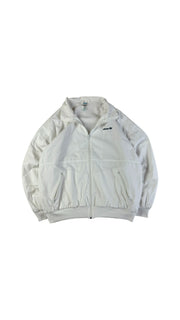 Vintage Adidas Sportjacke/Blouson 80s Frottee Innenfutter Weiß D52 L
