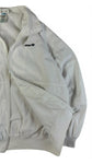 Vintage Adidas Sportjacke/Blouson 80s Frottee Innenfutter Weiß D52 L
