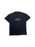 1998 Screen Stars Shirt Stark Trek "Fact Files" Single Stitch Schwarz