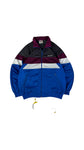 Vintage Adidas Sportjacke 90s Blau Schwarz D6 M-L
