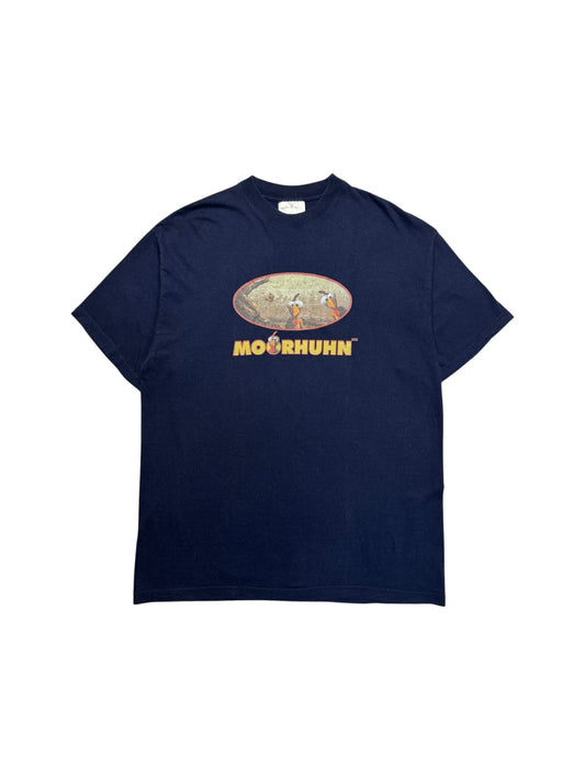 00s Gaming Promo Shirt Moorhuhn Dunkelblau