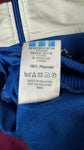 Vintage Adidas Sportjacke 90s Blau Schwarz D6 M-L