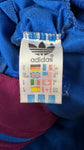 Vintage Adidas Sportjacke 90s Blau Schwarz D6 M-L