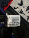 90s Carlo Colucci Strickpullover Abstract Pattern Mit Schurwolle Bunt L-XL