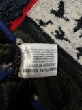 90s Carlo Colucci Strickpullover Abstract Pattern Mit Schurwolle Bunt L-XL