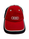 Audi Cap Racing Rot Dunkelblau