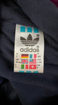 Vintage Adidas Sportjacke 90s Nylon Navy Grün D7 L-XL