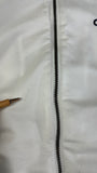 Vintage Adidas Sportjacke 90s Training Weiß Dunkelblau D5 M