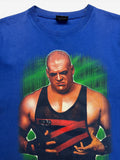 90s WWE Bootleg Shirt Hot-Ice Kane Big Red Machine Blau