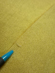 70s Lacoste By Izod Strickpullover V-Ausschnitt "Spool Tag" Made In USA Gelb XL