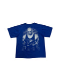 90s WWE Bootleg Shirt Hot-Ice Kane Big Red Machine Blau