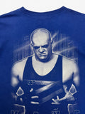 90s WWE Bootleg Shirt Hot-Ice Kane Big Red Machine Blau