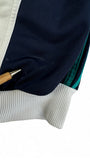 Vintage Adidas Sportjacke 90s Training Weiß Dunkelblau D5 M