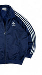 Vintage Adidas Sportjacke 90s Firebird Navy D6 M-L