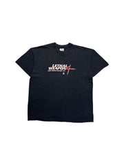 1998 Screen Stars Shirt Lethal Weapon 4 - Zwei Profis räumen auf Schwarz