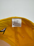 Vintage Dunlop Cap Promo Racing Gelb Schwarz