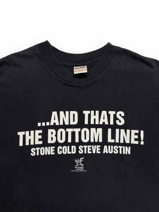 1998 WWE Shirt Stone Cold Steve Austin Schwarz