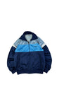 Vintage Adidas Sportjacke 80s Made In Ungarn Blau Grau D56 XL-XXL