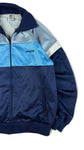 Vintage Adidas Sportjacke 80s Made In Ungarn Blau Grau D56 XL-XXL