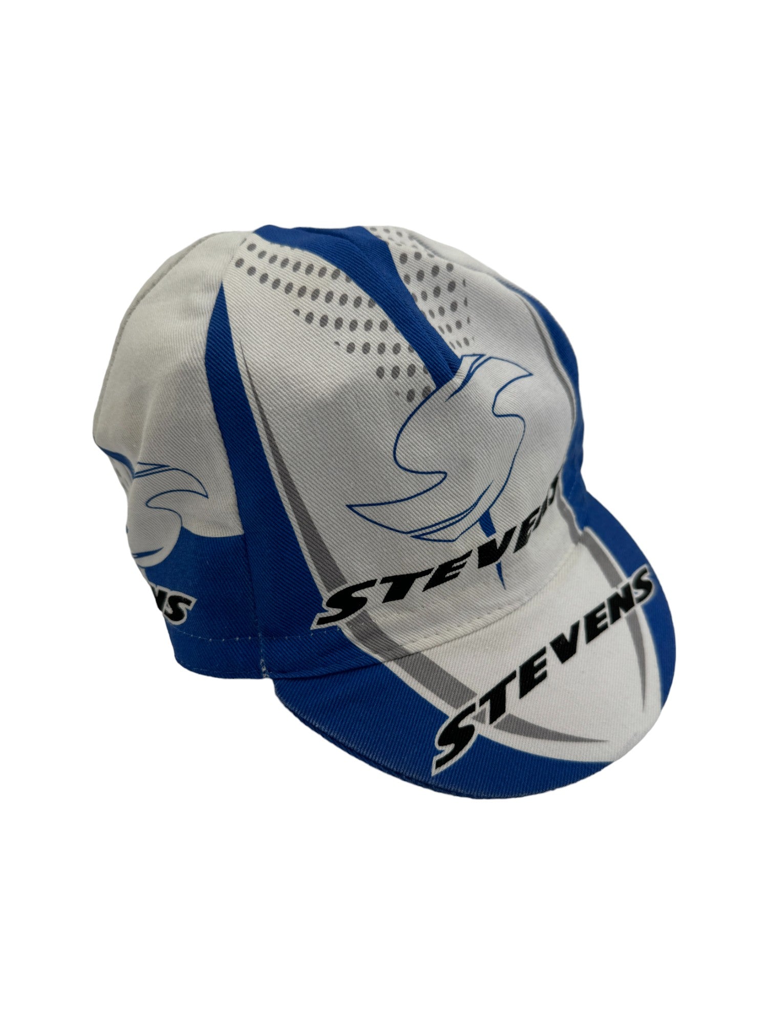 Fahrrad Cap Stevens Weiß Blau