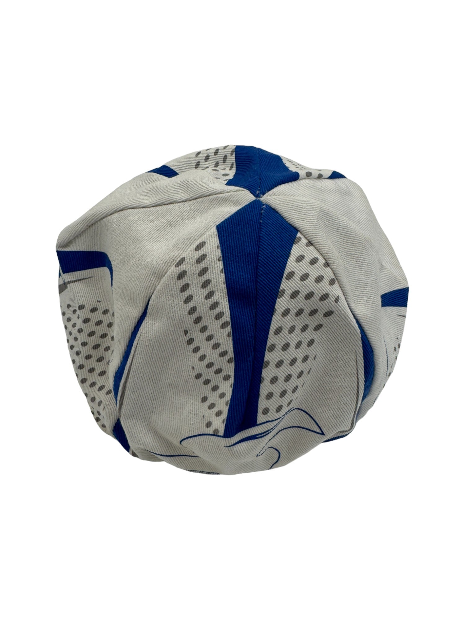 Fahrrad Cap Stevens Weiß Blau