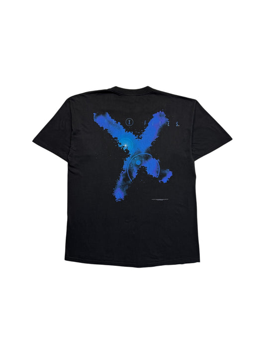 1995 Twentieth Century Shirt X Files "Trust no one" Schwarz