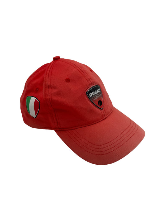 Racing Cap Ducati x Shell V-Power Rot