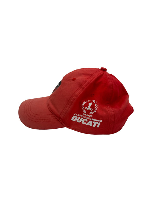 Racing Cap Ducati x Shell V-Power Rot