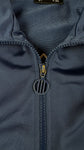 Vintage Adidas Sportjacke 90s Big Trefoil Navy Grün D7 L-XL