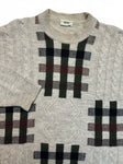 90s Hugo Boss Strickpullover Mit Schurwolle Hellbraun 56 XXL-XXXL
