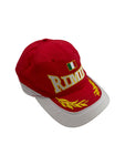 Vintage Racing Cap Rimini Italien Rot 58cm