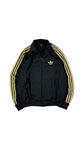 Adidas Sportjacke 2010 Retro Firebird Schwarz Gold M