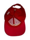 Vintage Racing Cap Rimini Italien Rot 58cm